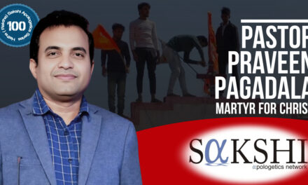 Pastor Praveen Pagadala, Martyr for the Gospel Truth